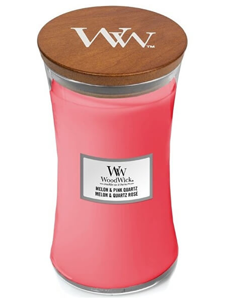 Vonná svíčka váza Melon & Pink Quartz 609,5 g