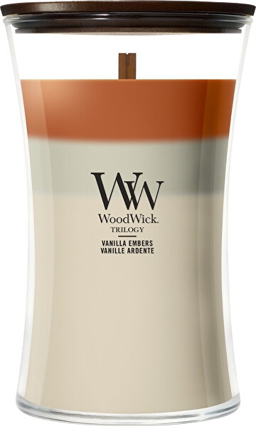 Vonná svíčka váza velká Trilogy Vanilla Embers 609,5 g