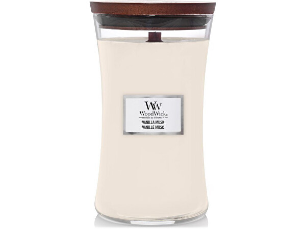 Lumânare parfumată vaza mare Vanilla Musk 609,5 g