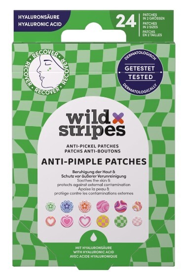 Hydrokoloidní náplasti na akné s kyselinou hyaluronovou Groovy Protect (Anti-Pimple Patches) 24 ks
