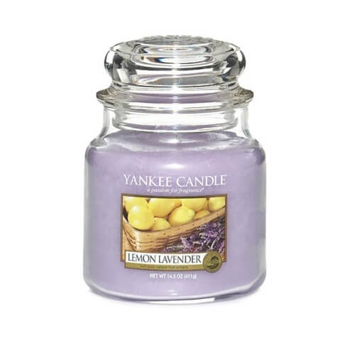 Aromatická svíčka Classic střední Lemon Lavender 411 g
