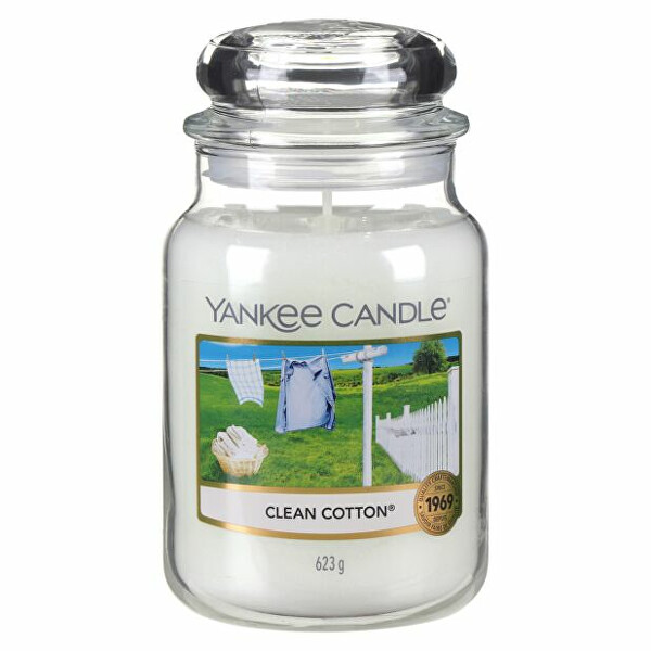 Aromatická svíčka Clean Cotton 623 g