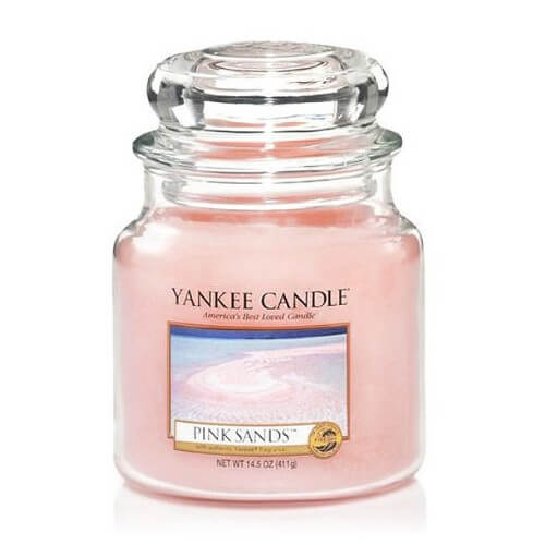 Aromatická sviečka strednej Pink Sands 411 g