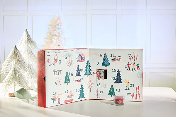 Adventní kalendář Kniha červená