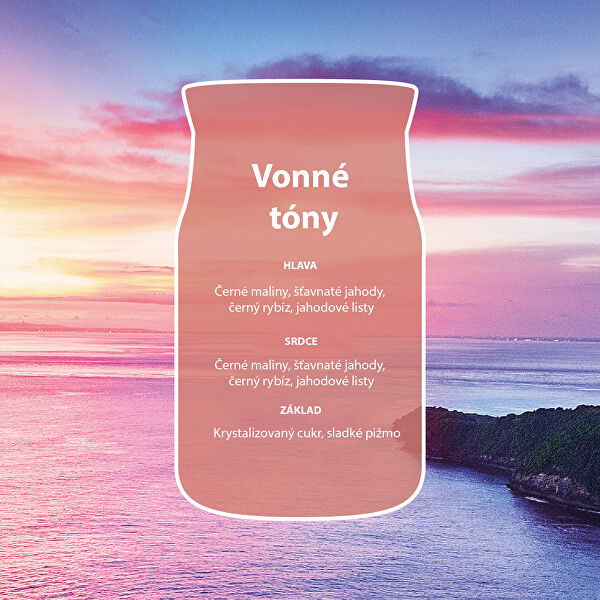Aromatická svíčka Signature sklo malé Cliffside Sunrise 110 g