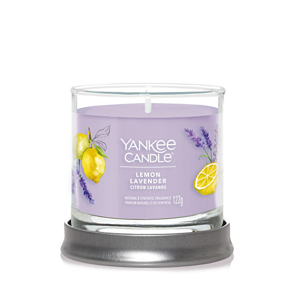 Aromatická sviečka Signature tumbler malý Lemon Lavender 122 g