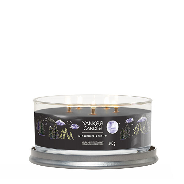 Aromatická sviečka Signature tumbler stredná Midsummer´s Night 340 g
