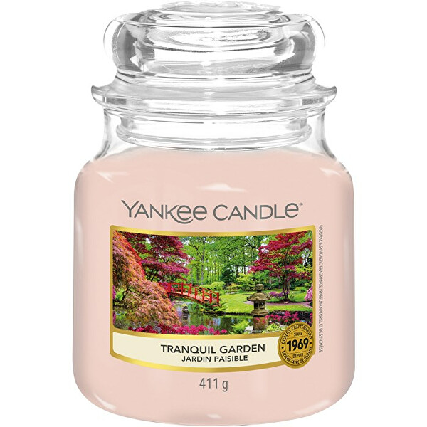 Aromatická sviečka Classic stredná Tranquil Garden 411 g