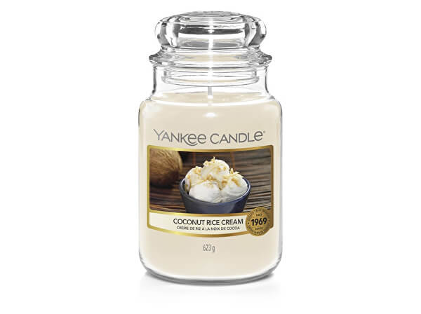 Lumânare aromată  Classic mare Coconut Rice Cream 623 g
