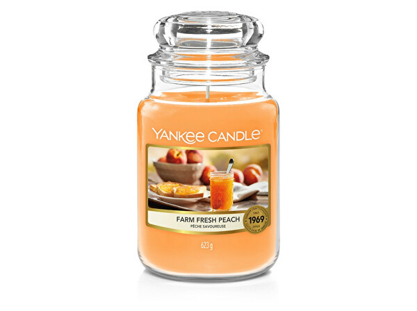 Aromatická sviečka Classic veľká Farm Fresh Peach 623 g