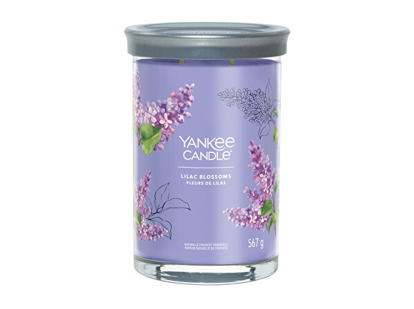 Aromatická sviečka Signature tumbler veľký Lilac Blossoms 567 g