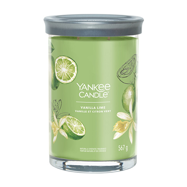 Candela aromatica Signature tumbler grande Vanilla Lime 567 g