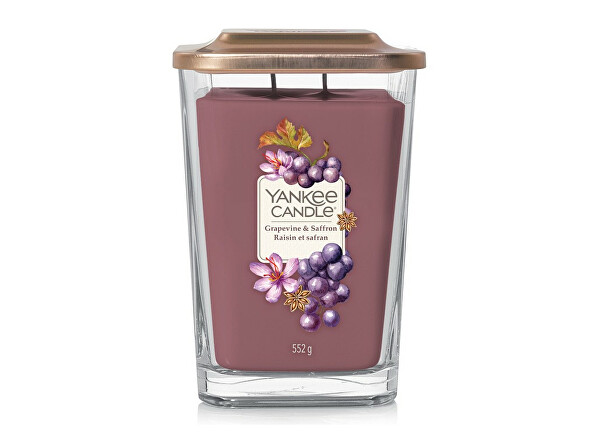 Aromakerze groß quadratisch Candied Cranberry 552 g