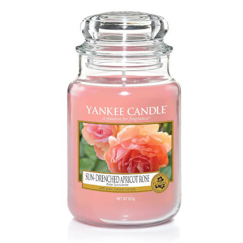 Aromatická svíčka velká Sun-Drenched Apricot Rose 623 g