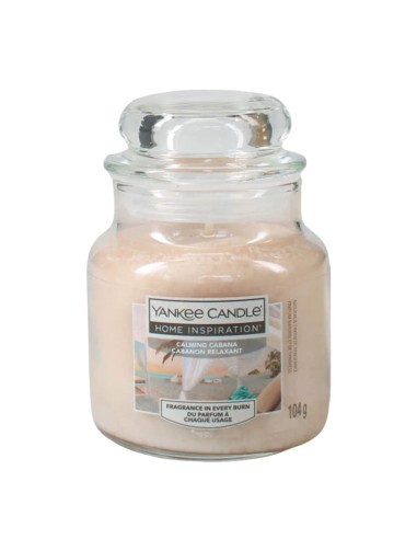 Candela profumata Home Inspiration piccola Calming Cabana 104 g