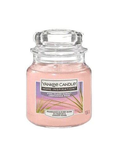 Lumânare parfumată Home Inspiration mică Pink Island Sunset 104 g