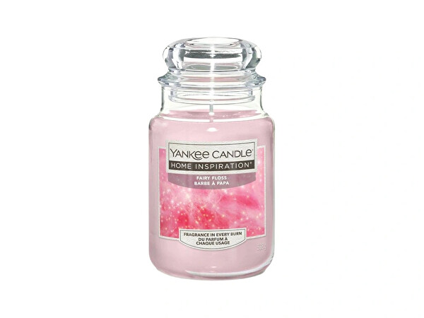 Candela profumata Home Inspiration grande Fairy Floss 538 g