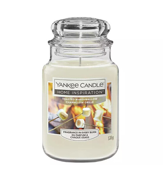 Candela profumata Home Inspiration grande Toasted Marshmallow 538 g