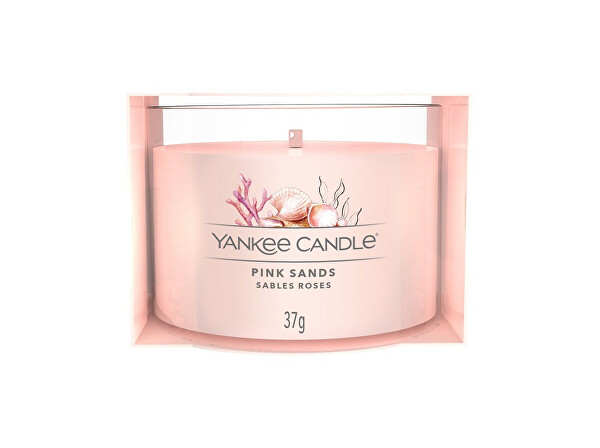 Votívna sviečka v skle Pink Sands 37 g