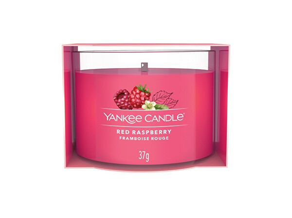 Candela votiva in vetro Red Raspberry 37 g