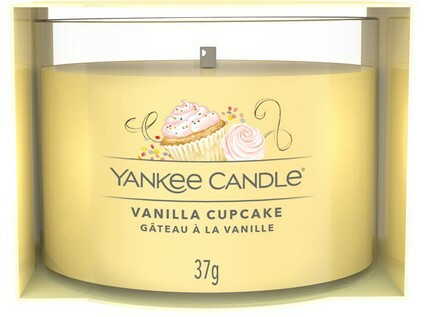 Lumânare votiva în sticlă Vanilla Cupcake 37 g