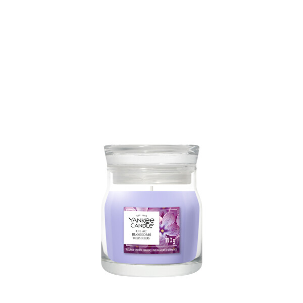 Aromatická svíčka Signature sklo malé Lilac Blossoms 110 g