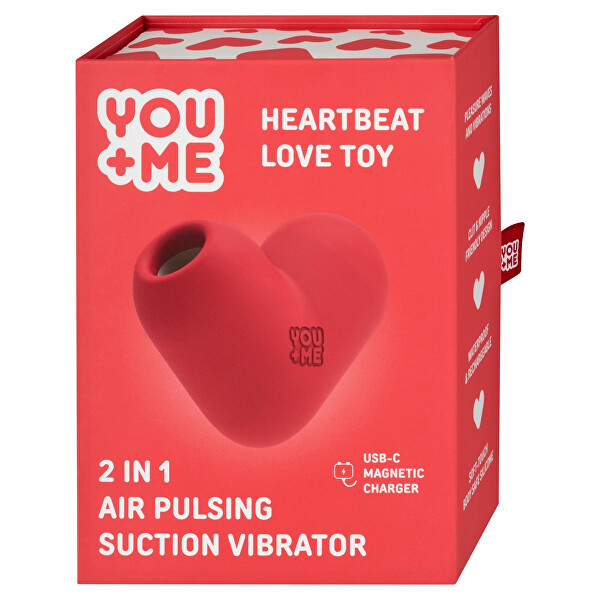 Sací vibrátor Heartbeat Love Boy 1 ks