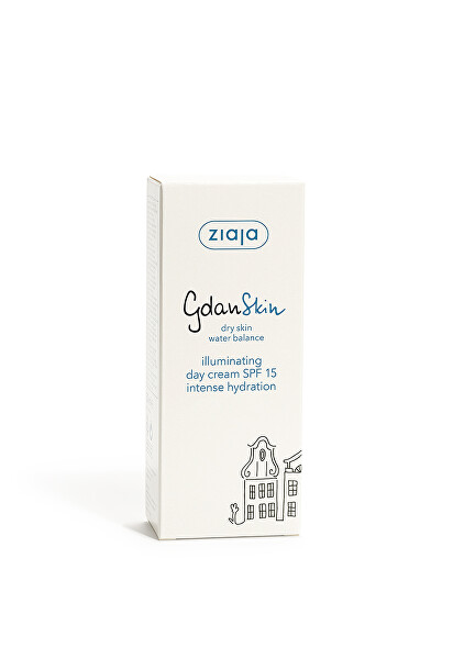 Nappali fényesítő krém SPF 15 GdanSkin (Day Cream) 50 ml