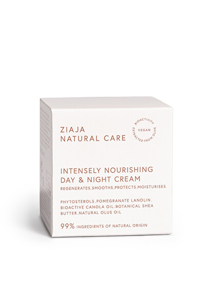 Intenzíven tápláló nappali és éjszakai krém Natural Care (Day & Night Cream) 50 ml