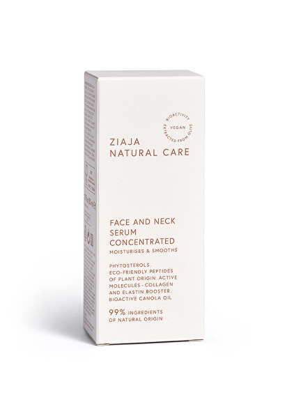 Koncentrované sérum na tvár a krk Natural Care (Face and Neck Serum) 30 ml