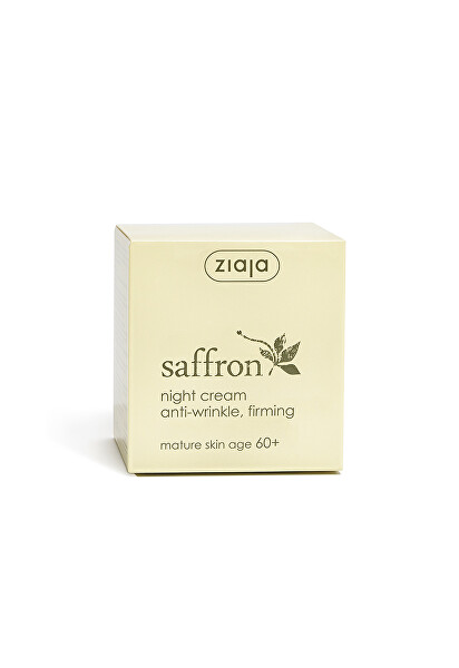 Cremă de noapte anti-rid cu efect de tonifiere Saffron (Night Cream) 50 ml