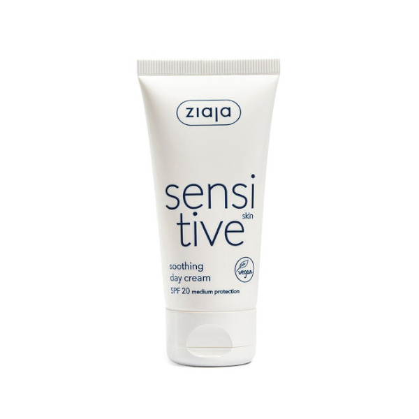Zklidňující denní krém SPF 20 Sensitive 50 ml