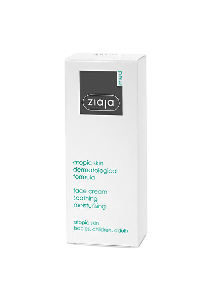 Zklidňující hydratační pleťový krém pro atopickou pokožku (Face Cream) 50 ml