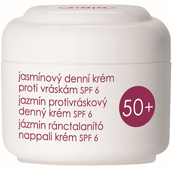 SLEVA - Denní krém proti vráskám SPF 6 Jasmine 50 ml - poškozená krabička