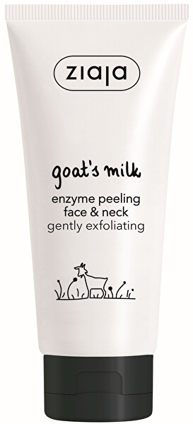 Enzymatický peeling na tvár a krk Goat`s Milk (Enzyme Peeling Face & Neck) 75 ml