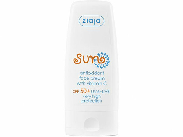 Antioxidáns fényvédő C vitaminnal SPF 50+ (Face Cream) 50 ml