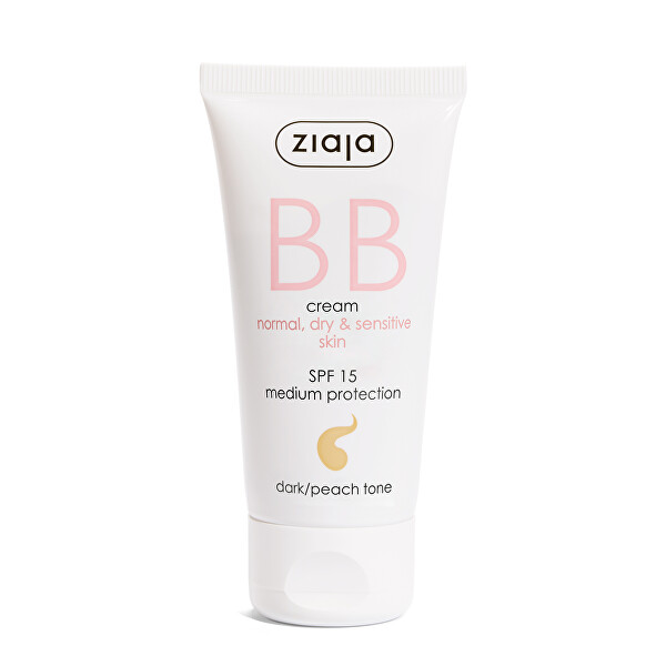 BB krém normál, száraz és érzékeny bőrre SPF 15 Dark/Peach Tone (BB Cream) 50 ml