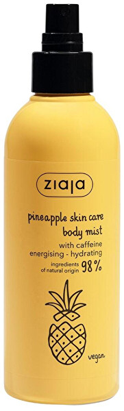 Hidratáló testpermet Pineapple Skin Care (Body Mist) 200 ml