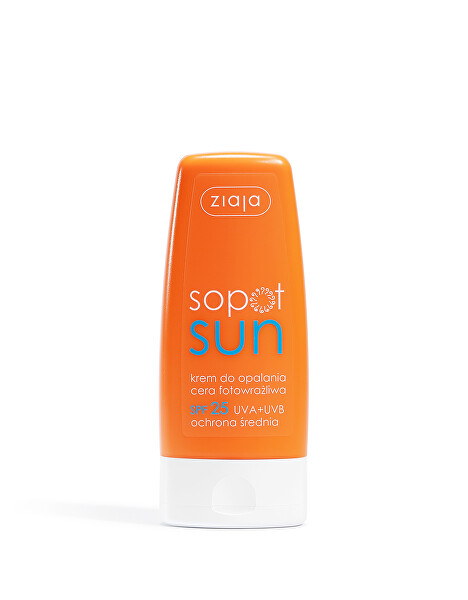 Fényvédő krém SPF 25 Sun (Sun Cream) 60 ml