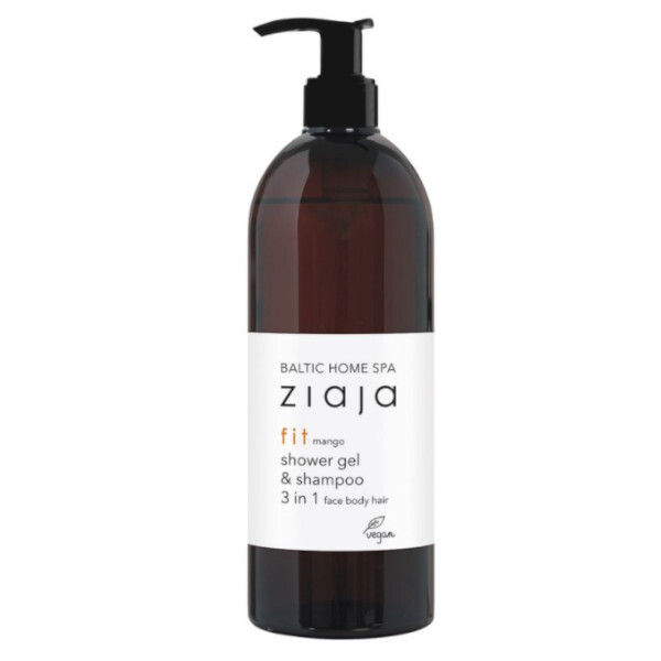 Gel de duș și șampon 3 în 1 Baltic Home SpaFit (Shower Gel & Shampoo) 500 ml
