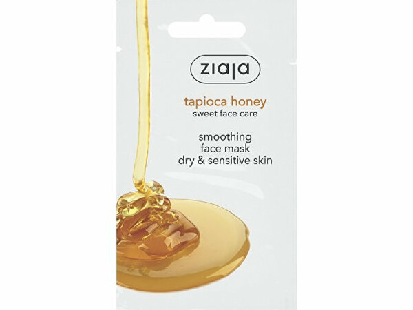 Kisimító maszk tápióka mézzel száraz és érzékeny bőrre (Smoothing Face Mask) 7ml