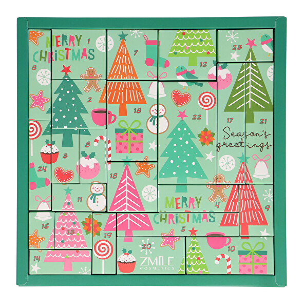 Adventní kalendář Puzzle Pinetrees