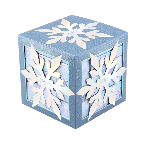 Adventní kalendář Snow Flake Cube Frosty White