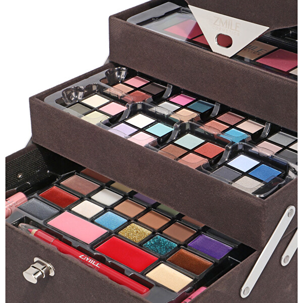 Kosmetický kufřík Beauty Case Velvety Dark Grey