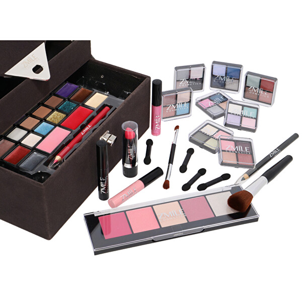 Kosmetický kufřík Beauty Case Velvety Dark Grey