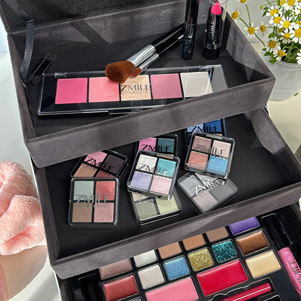 Kosmetický kufřík Beauty Case Velvety Dark Grey