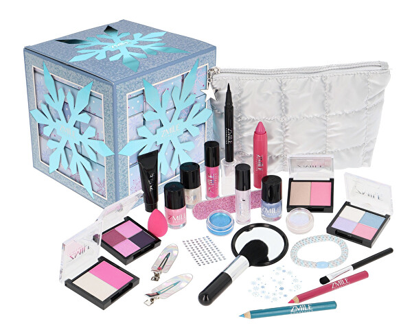 Adventní kalendář Snow Flake Cube Ice Blue