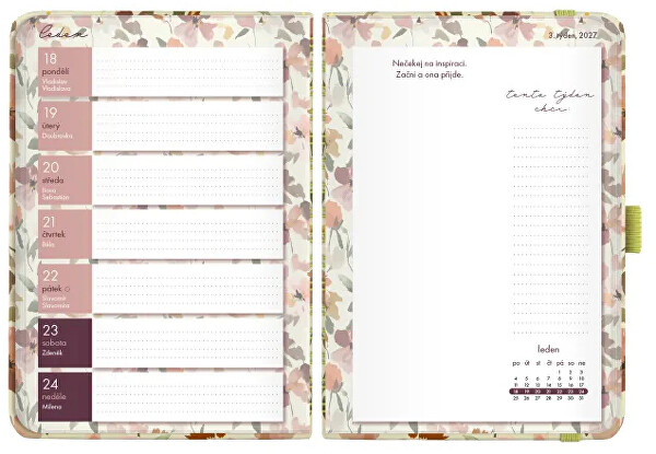 Motivačný diár A6 2027 10720