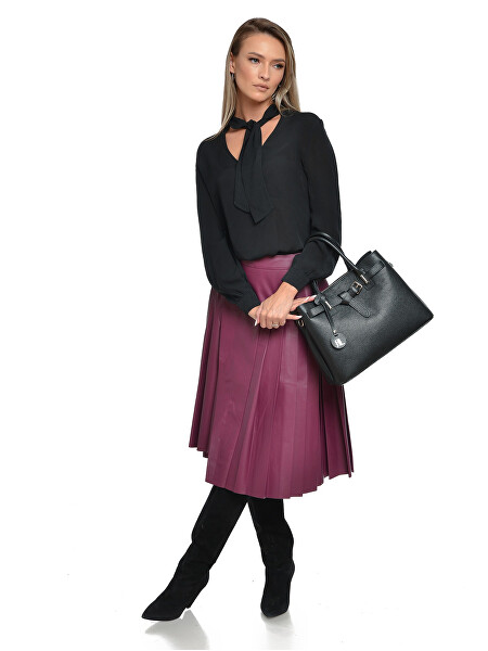 Dámská kožená kabelka