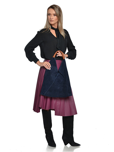 Dámská kožená kabelka